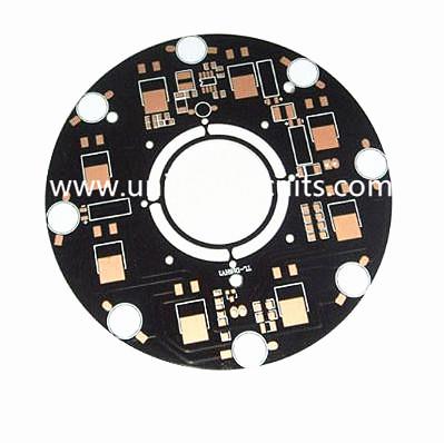 مات سیاه سرب آلومینیوم پایه LED PCB